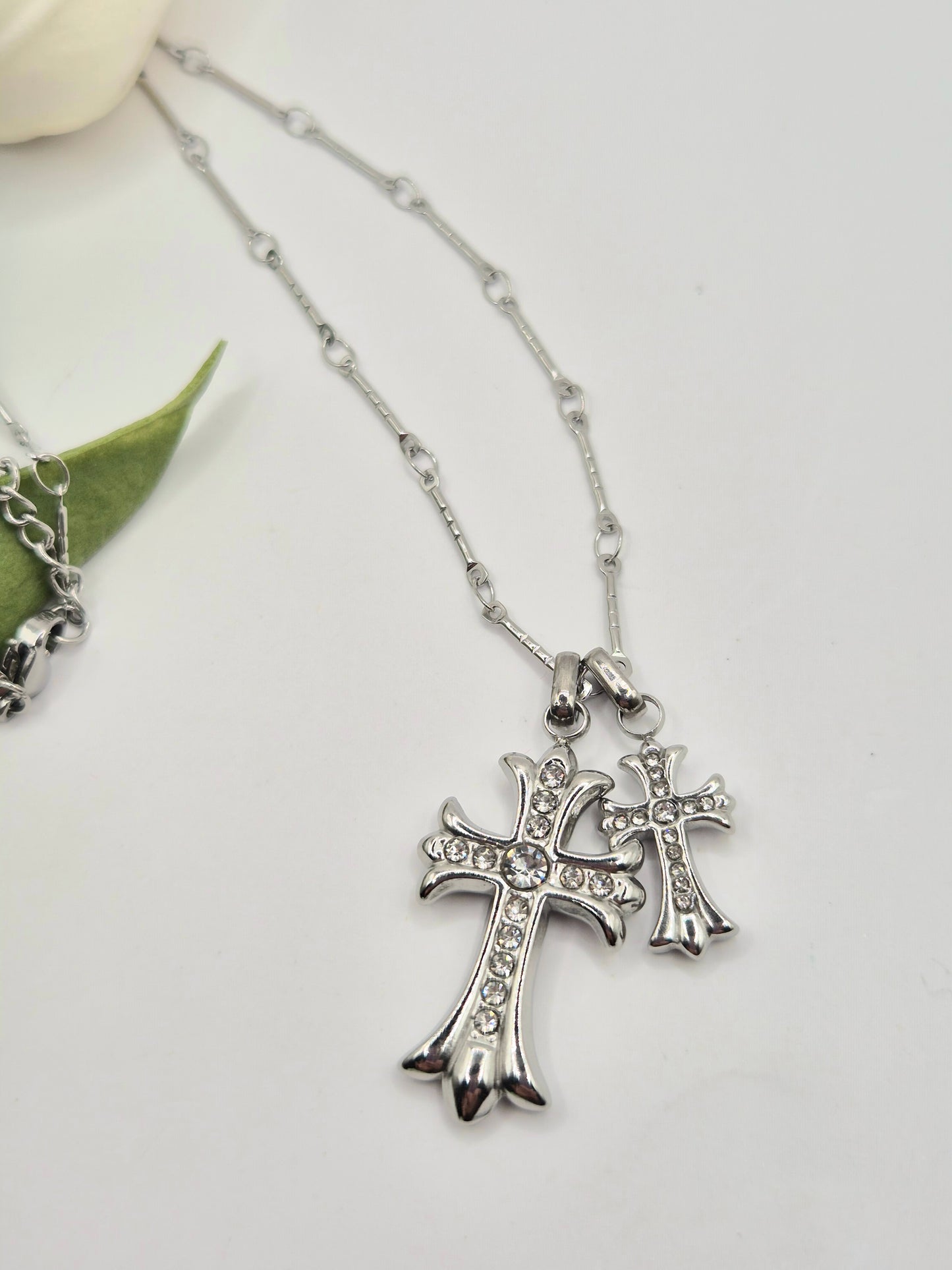 Collana Double Cross