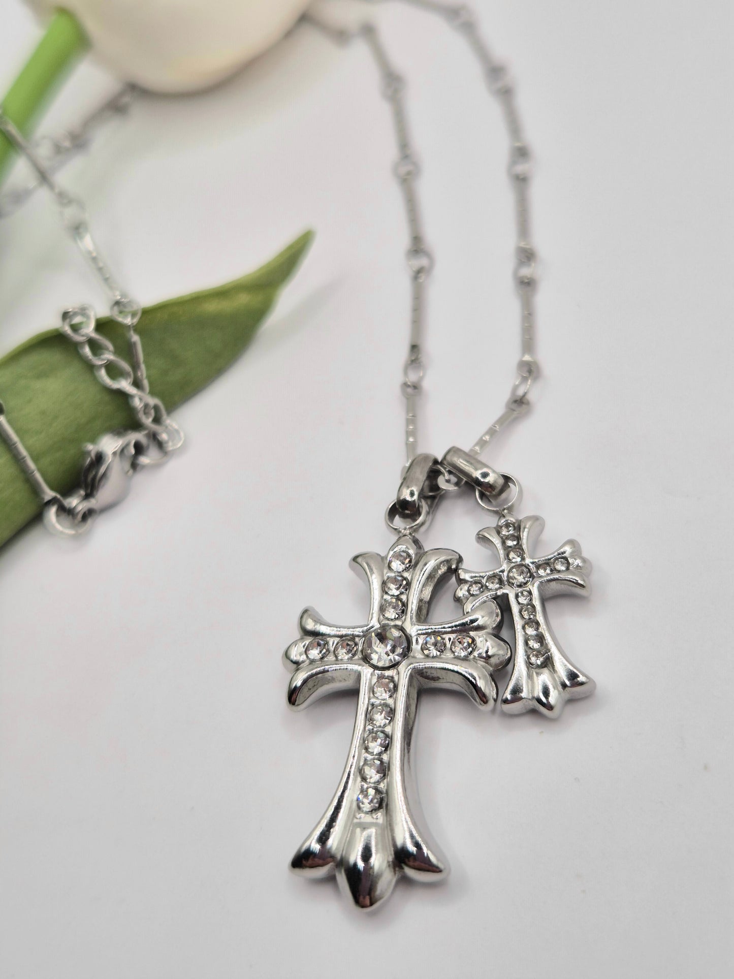 Collana Double Cross