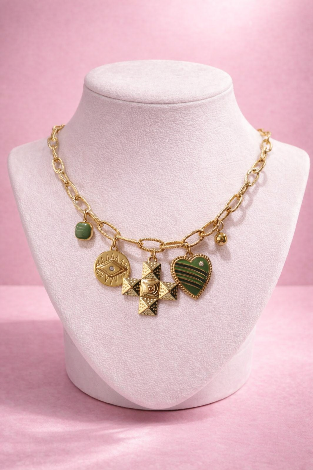 Collana Greece Green