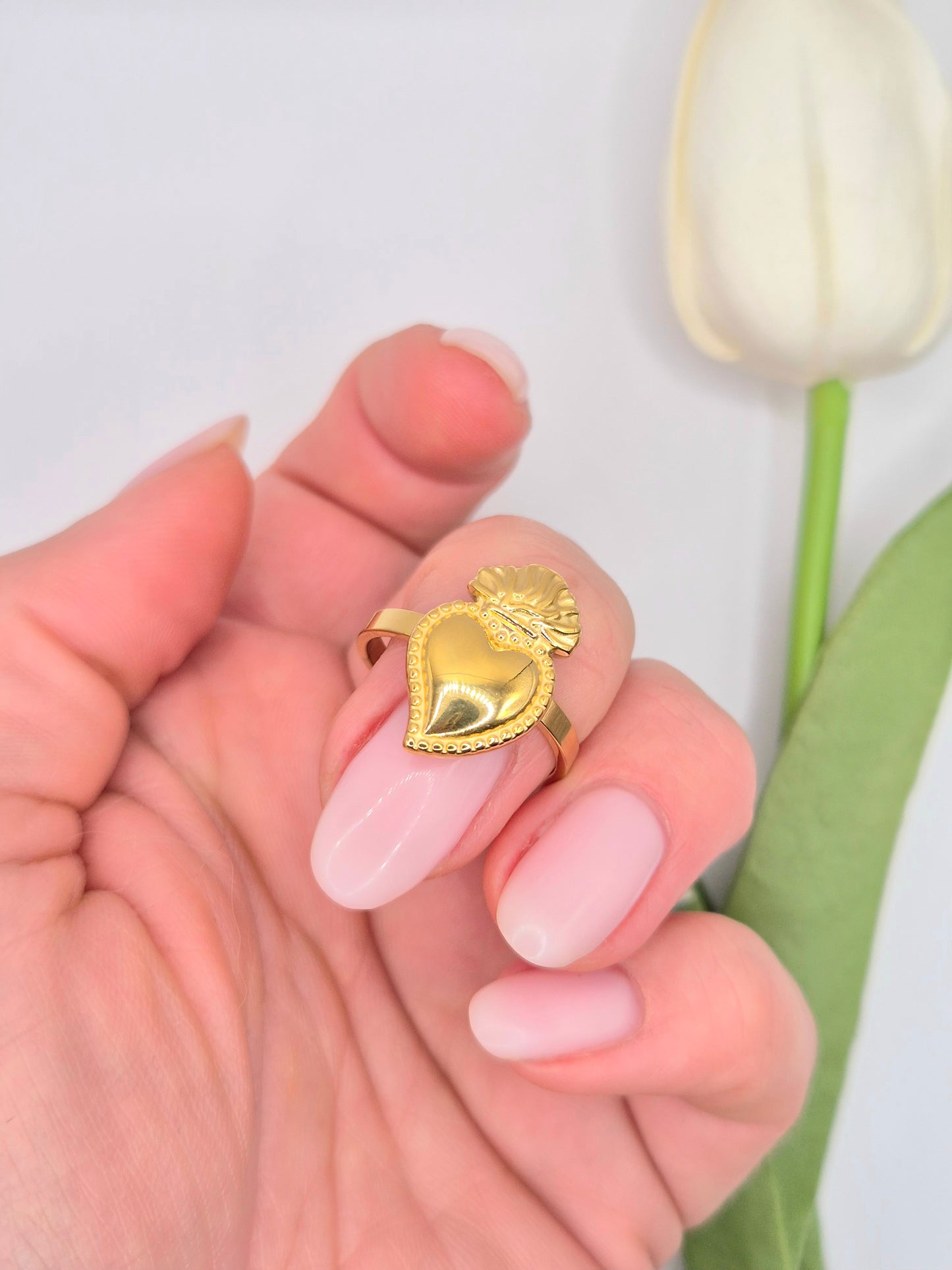 Anello Cuore Sacro