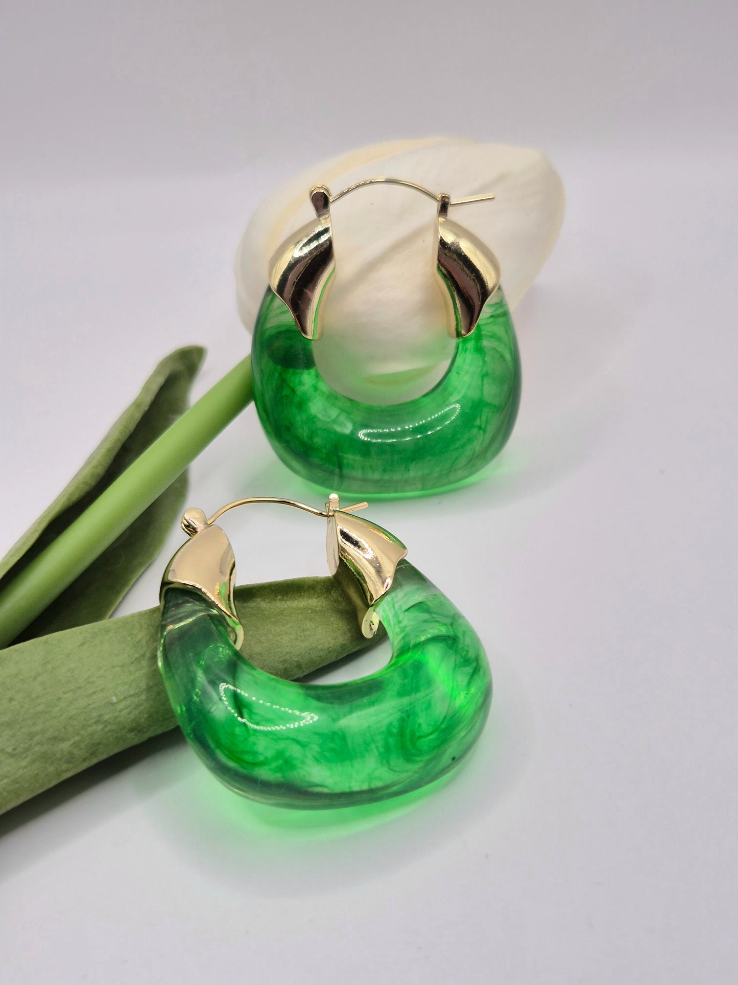 Orecchini Aurelia Green