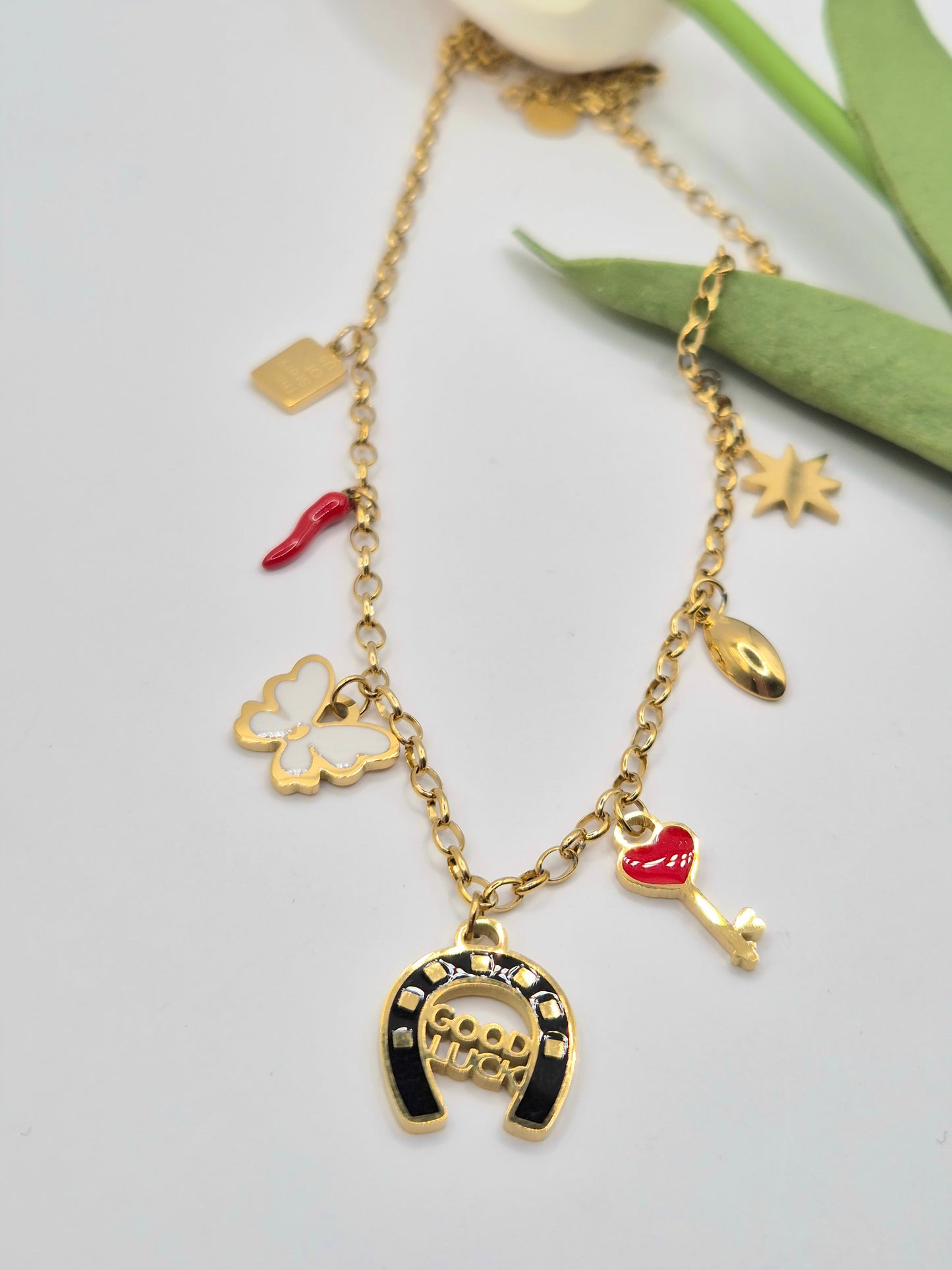Collana Good Luck