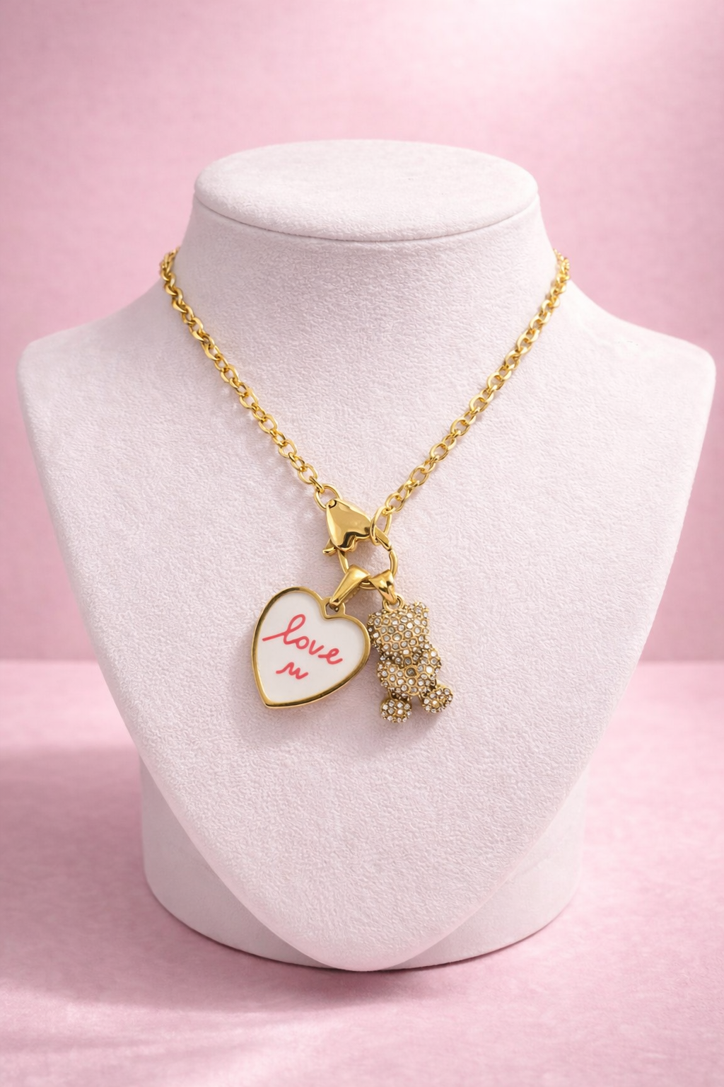 Collana Teddy Love Gold
